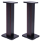 Bookshelf Speaker Stands For Home Theater Black Walnut PVC 4