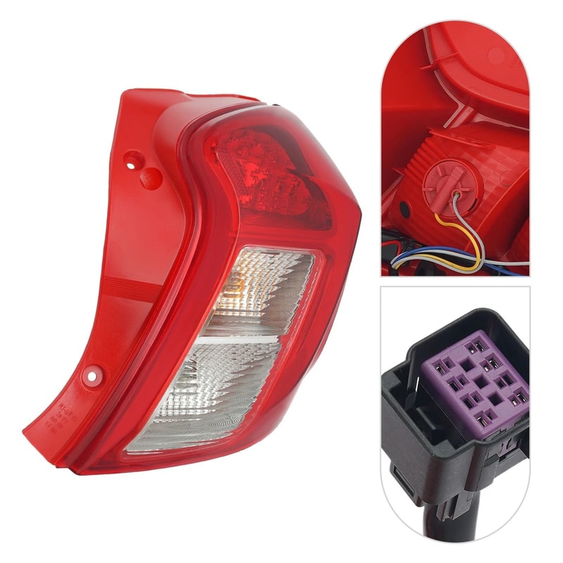 Right Rear Chevrolet Spark Taillight Replacement Halogen Tail Light OEM Fit 3