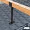 Heavy Duty Roof Mount Brackets Kit Adjustable Patio Roof Riser Beam Support 3