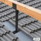 Heavy Duty Roof Mount Brackets Kit Adjustable Patio Roof Riser Beam Support 15