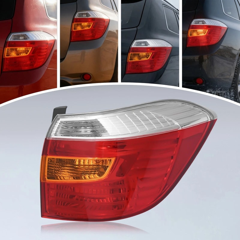 Toyota Highlander Sport Right Tail Light Assembly Rear Lamp Replacement 4