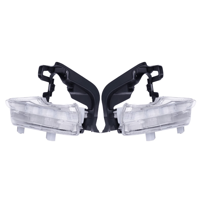Premium LED DRL Daytime Running Lights For Toyota Highlander Front Bumper Replacement 0