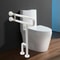 Heavy Duty U Shaped Toilet Grab Bar With Non Slip ABS Grip Capacity 1