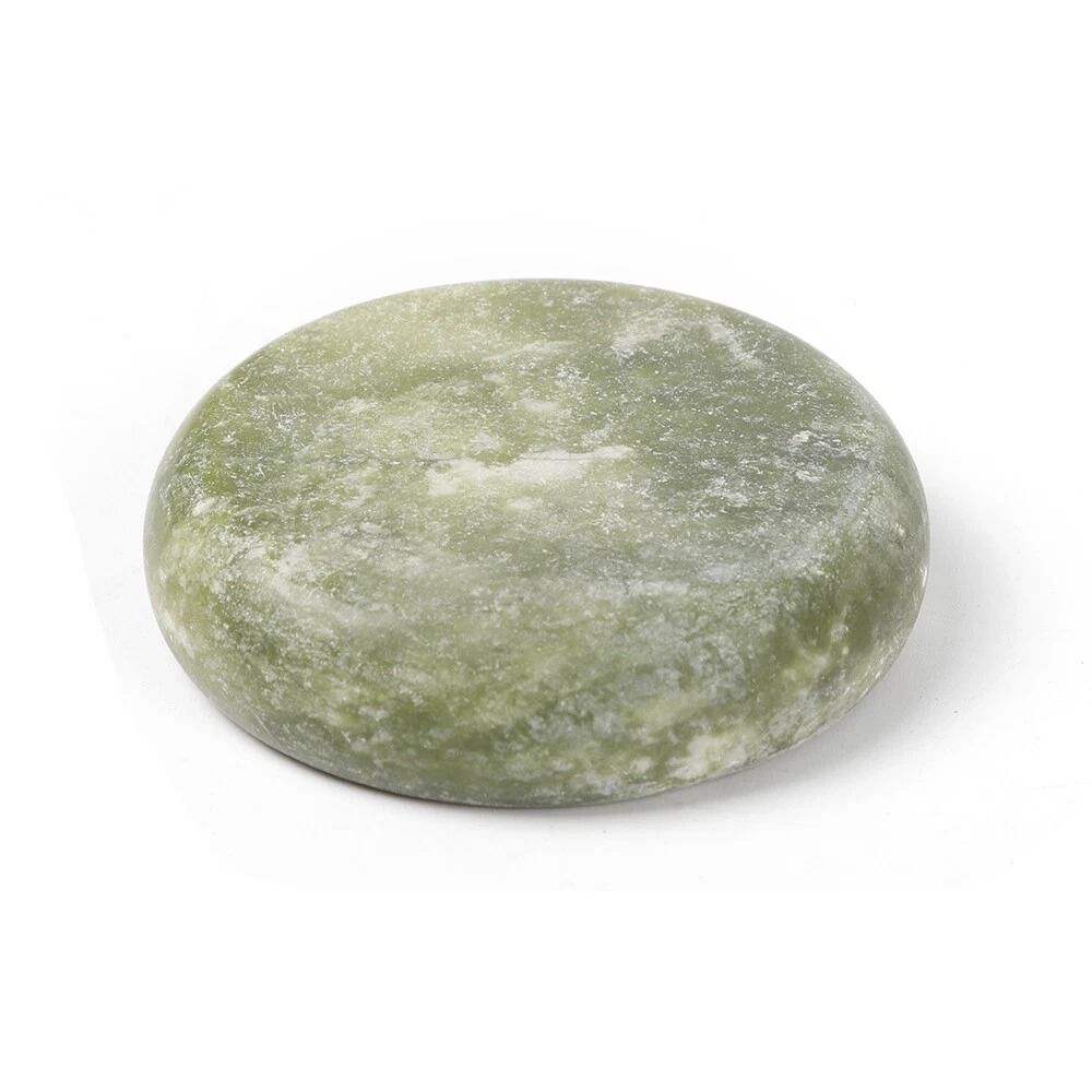 Natural Jade Hot Massage Stones Spa Kit With Heated Warmer 6