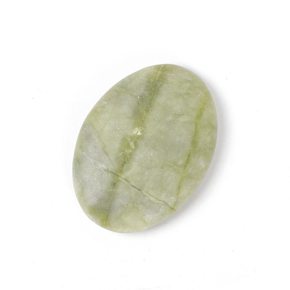 Natural Jade Hot Massage Stones Spa Kit With Heated Warmer 8