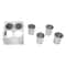Commercial Stainless Steel Flatware Organizer Cylinder Holder For Kitchen 5
