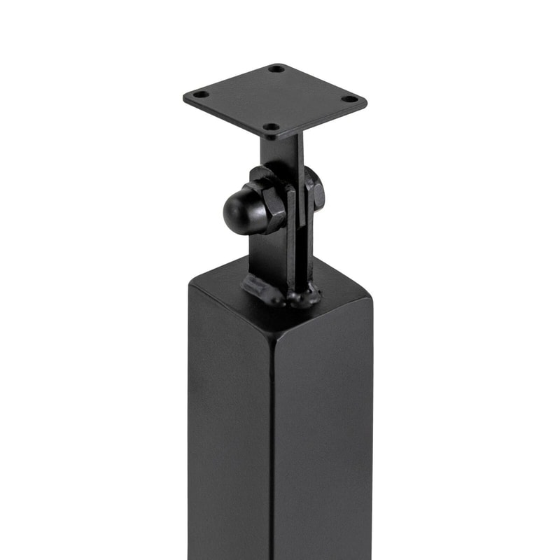 Premium Metal Stair Porch Handrail Railing Black Balcony Deck 2