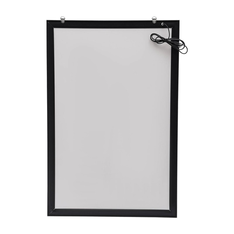 LED Backlit Poster Frame Light Box Display Premium Wall Mounted Sign 10