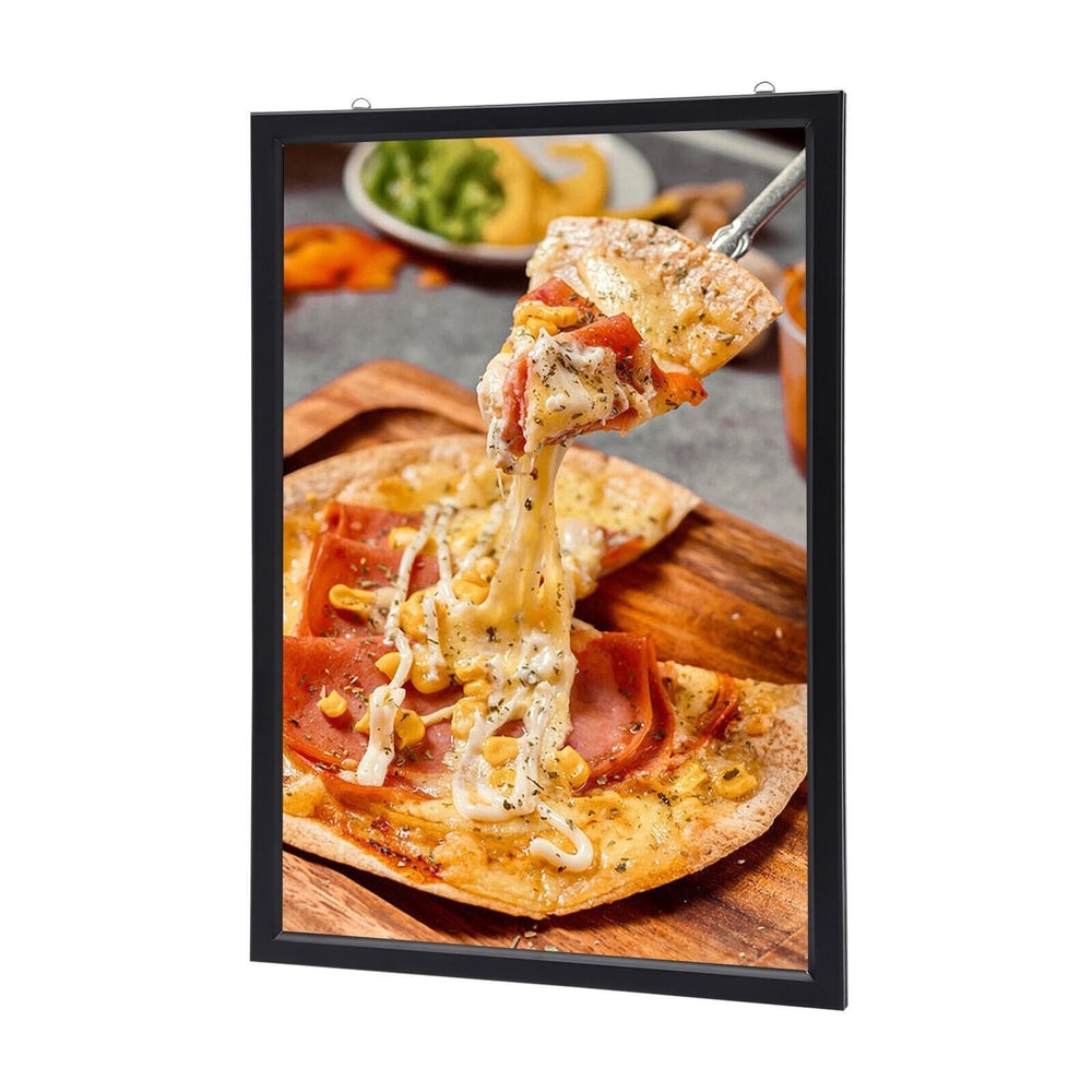 LED Backlit Poster Frame Light Box Display Premium Wall Mounted Sign 4