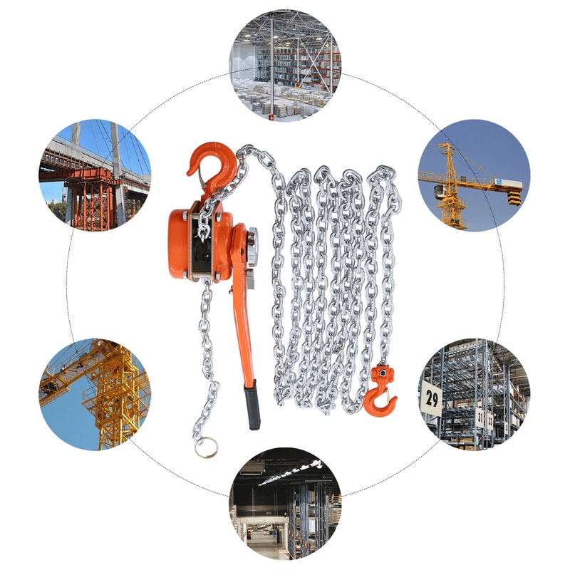 Heavy Duty Lever Chain Hoist Lifter Ratchet Puller 3