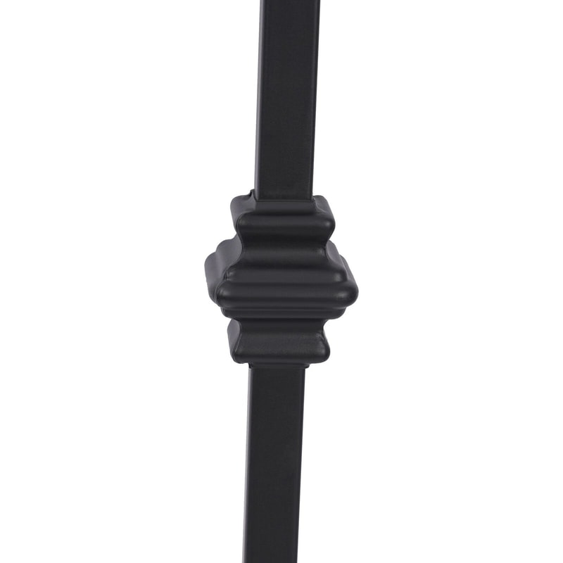 Premium Iron Balusters Heavy Duty Decorative Balusters Metal Stair Spindles For Deck Staircase 3
