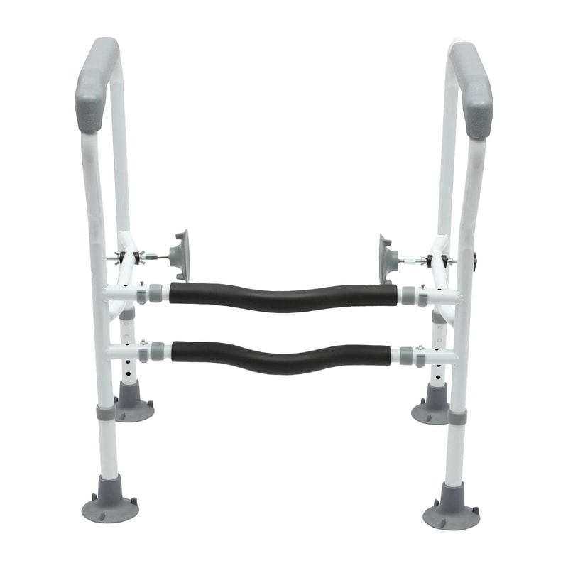 Premium Toilet Safety Rails Handrails For Elderly Bathroom Support 12