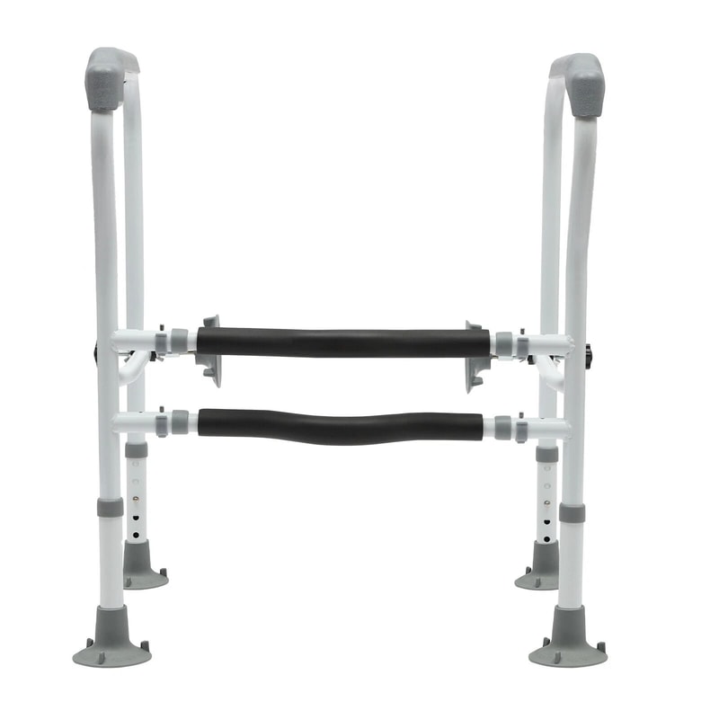 Premium Toilet Safety Rails Handrails For Elderly Bathroom Support 13