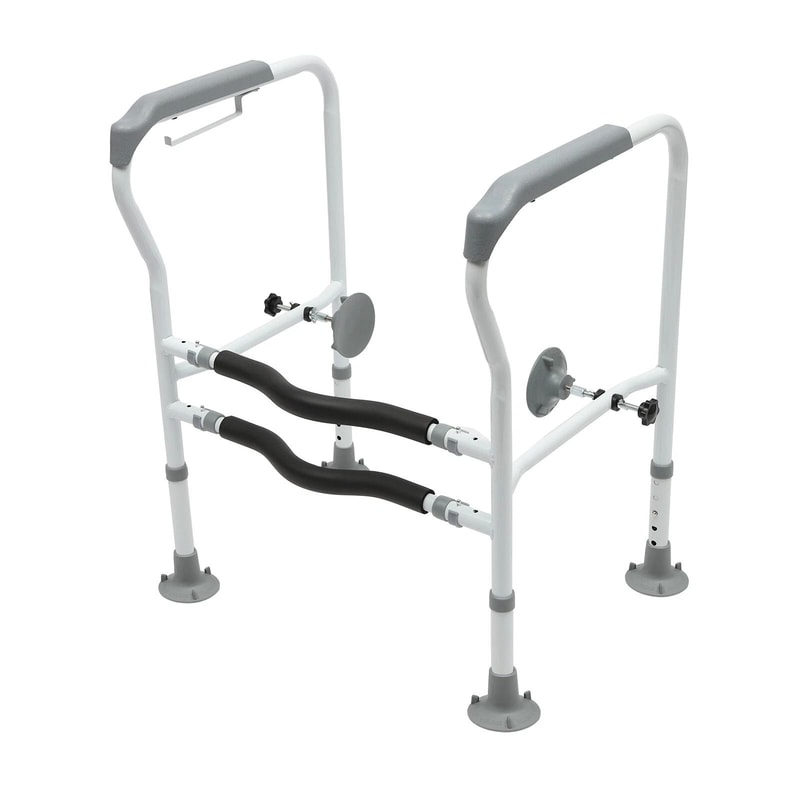 Premium Toilet Safety Rails Handrails For Elderly Bathroom Support 5