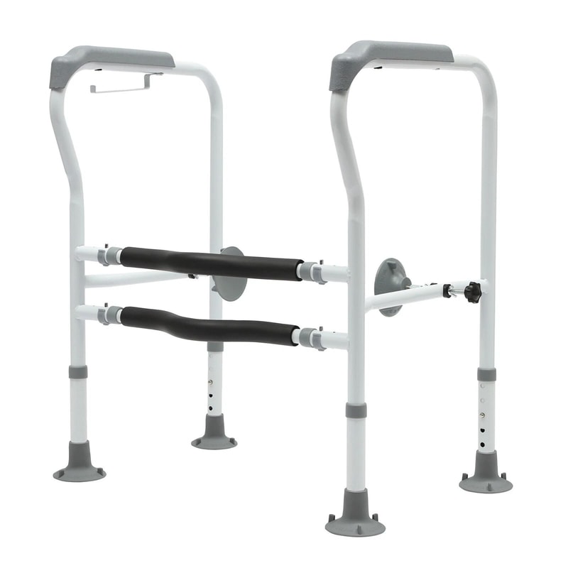 Premium Toilet Safety Rails Handrails For Elderly Bathroom Support 14