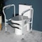 Premium Toilet Safety Rails Handrails For Elderly Bathroom Support 0