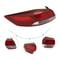 Premium Left Driver Side Tail Light For Hyundai Elantra Direct Replacement Tail Light Rear Brake L 2
