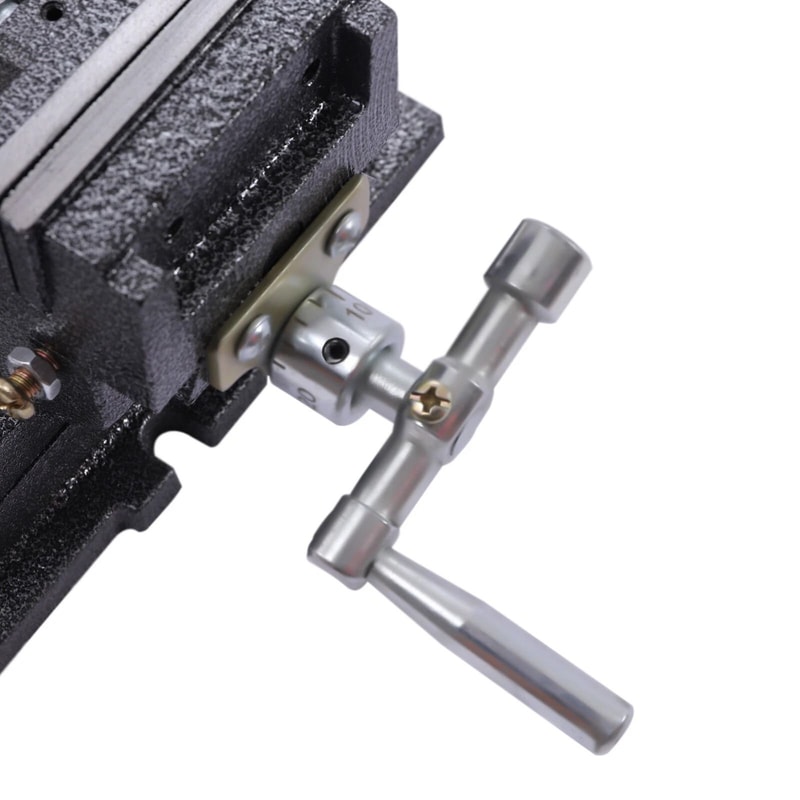 Precision Cross Slide Vise Bench Clamp For Drill Press Milling 4