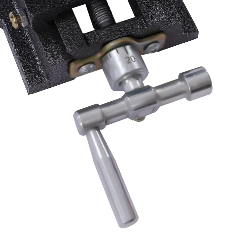 Precision Cross Slide Vise Bench Clamp For Drill Press Milling 5