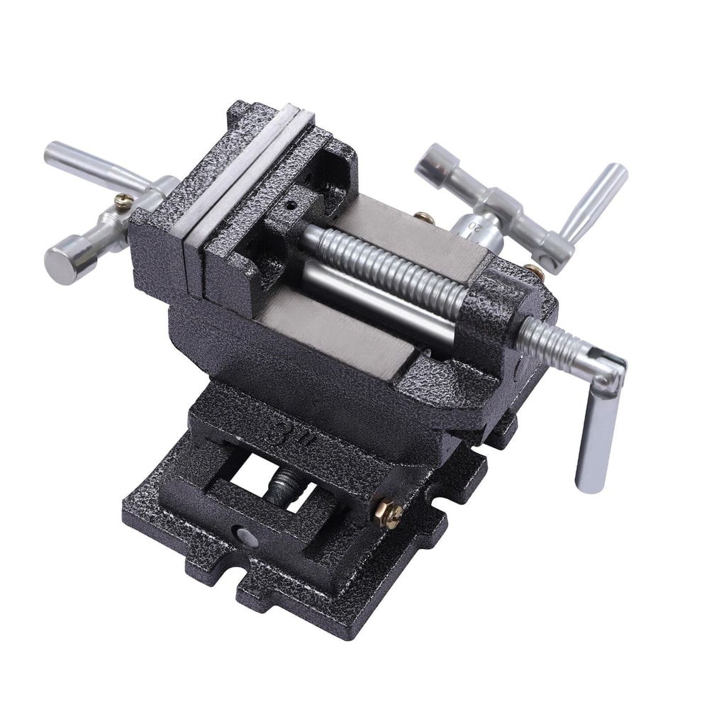Precision Cross Slide Vise Bench Clamp For Drill Press Milling 1