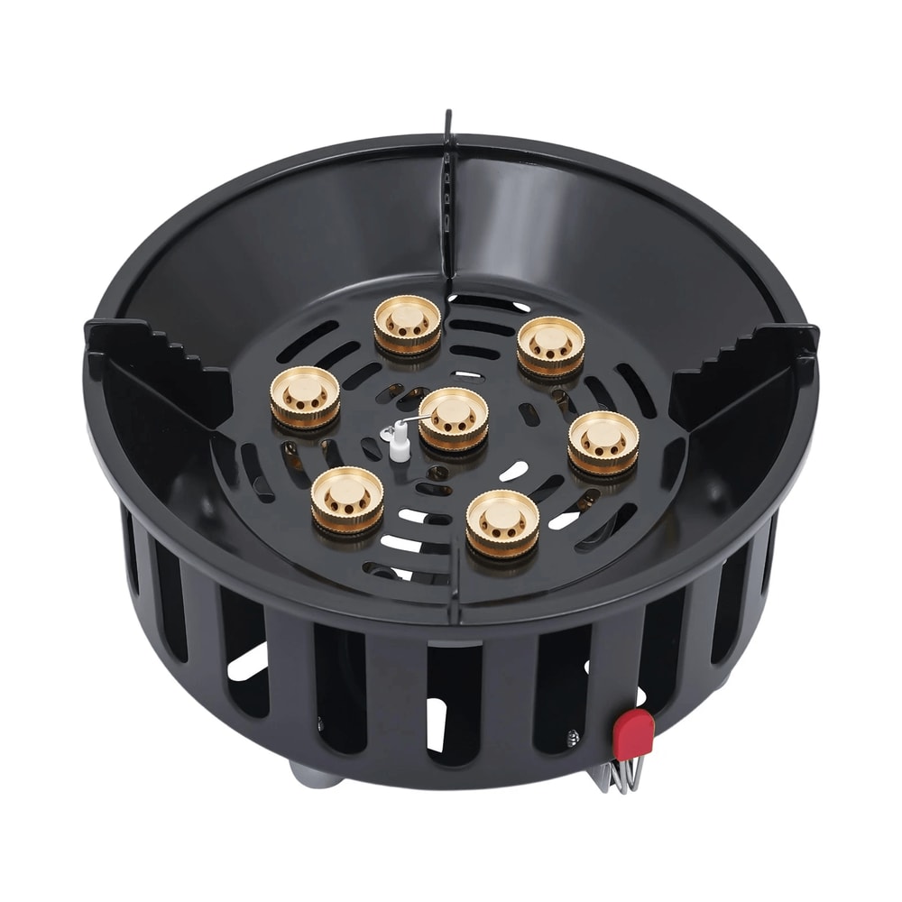 Ultra Powerful Portable Camping Stove With Adapters Outdoor Burner 7