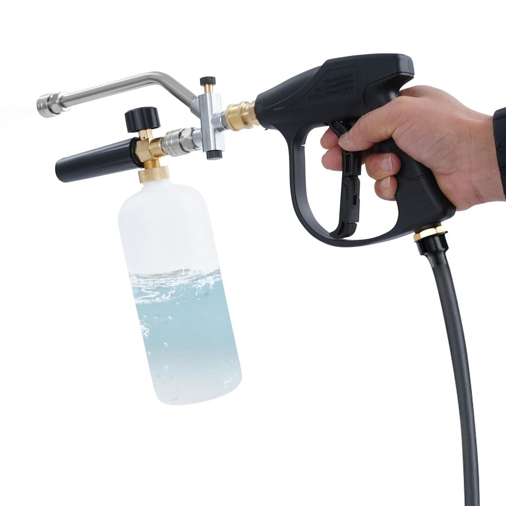 High Pressure Washer Gun Replaceable Nozzle Cleaning Kit Universal Trigger Spray Gun 8