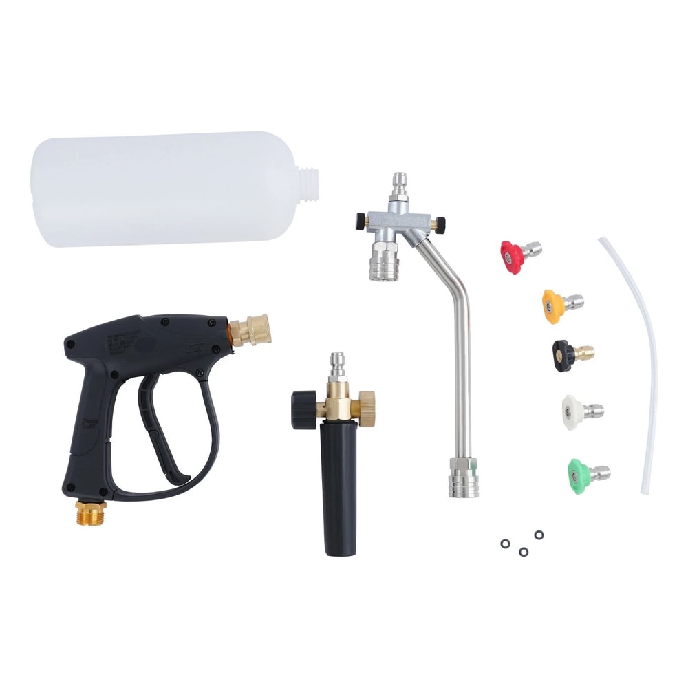 High Pressure Washer Gun Replaceable Nozzle Cleaning Kit Universal Trigger Spray Gun 14