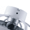 Modern Flush Mount Ceiling Fan With LED Dimmable Ceiling Fan Light And Remote Control 4