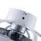 Modern Flush Mount Ceiling Fan With LED Dimmable Ceiling Fan Light And Remote Control 4