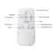 Modern Flush Mount Ceiling Fan With LED Dimmable Ceiling Fan Light And Remote Control 8