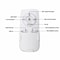 Modern Flush Mount Ceiling Fan With LED Dimmable Ceiling Fan Light And Remote Control 8