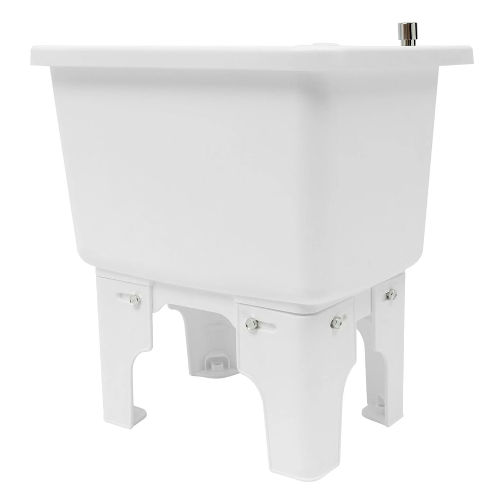 Heavy Duty Commercial Mop Sink Portable Utility Sink Freestanding Cleaning Station 15