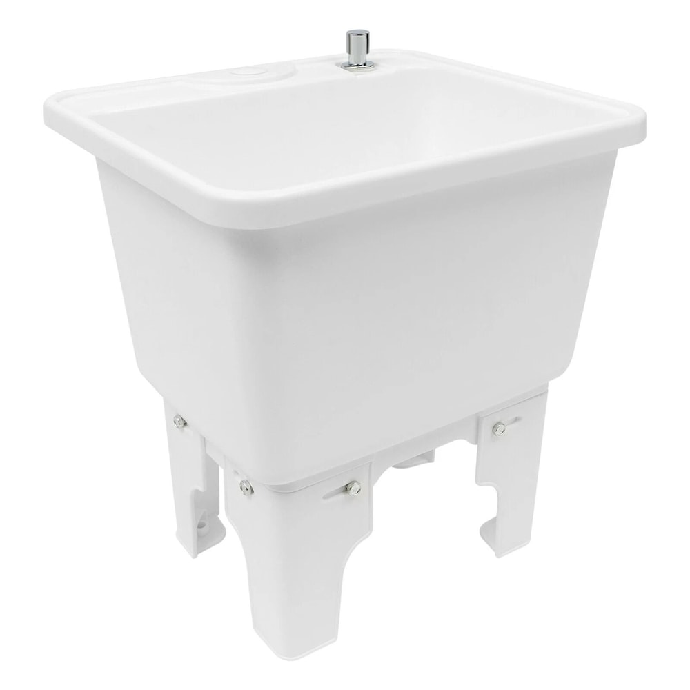 Heavy Duty Commercial Mop Sink Portable Utility Sink Freestanding Cleaning Station 13