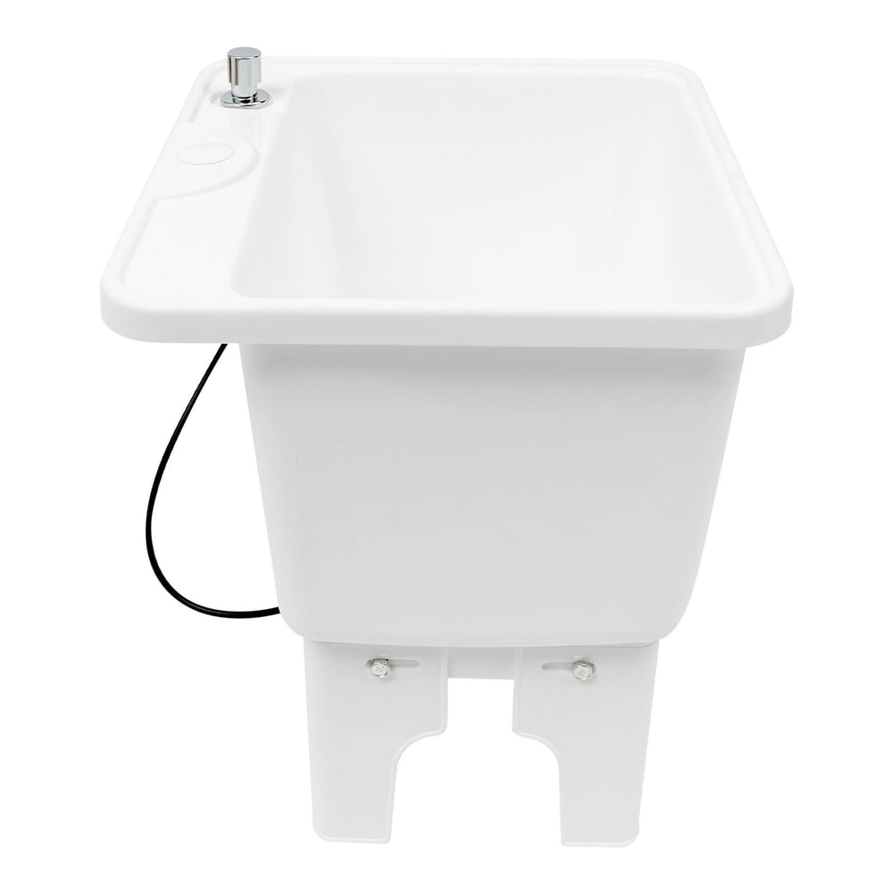 Heavy Duty Commercial Mop Sink Portable Utility Sink Freestanding Cleaning Station 8