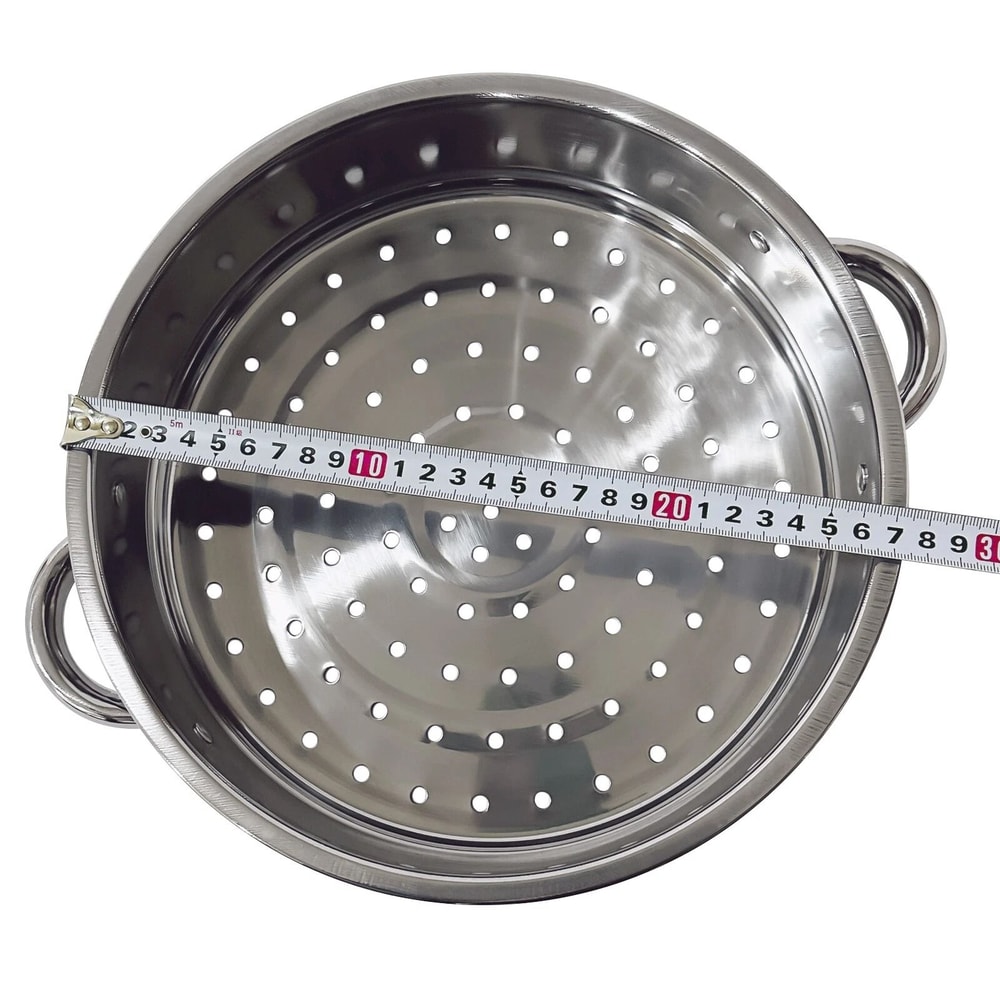 Premium Stainless Steel Steamer Stainless Steel Steam Cooker Set With Glass Lid Large Capacity Coo 17
