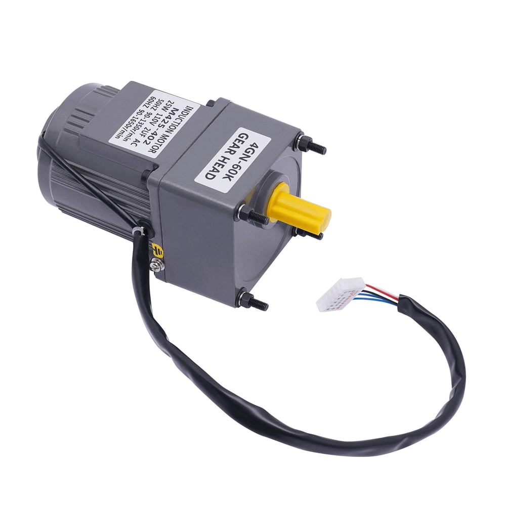 Electric AC Gear Motor With Variable Speed Motor Controller Speed Reduction 2