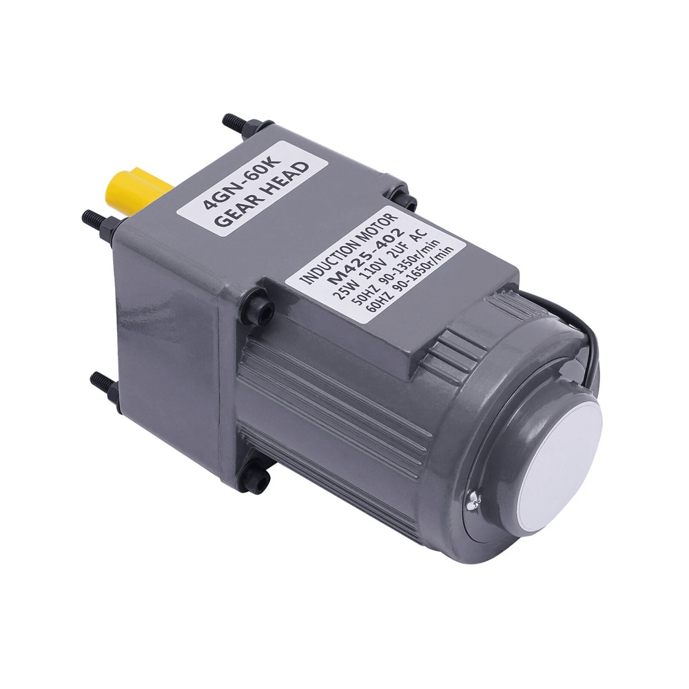 Electric AC Gear Motor With Variable Speed Motor Controller Speed Reduction 15