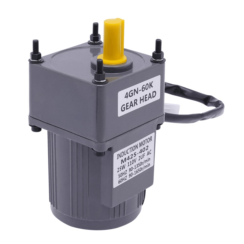 Electric AC Gear Motor With Variable Speed Motor Controller Speed Reduction 0
