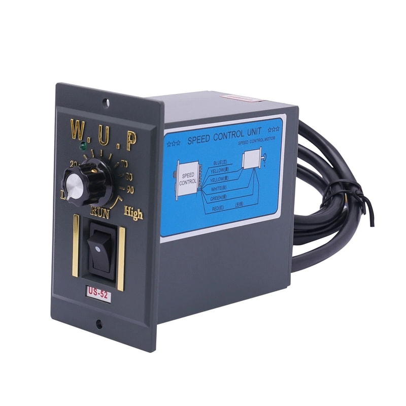 Electric AC Gear Motor With Variable Speed Motor Controller Speed Reduction 11