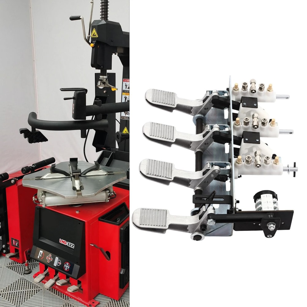 Heavy Duty Pedal Tire Changer Foot Control Air Valve Pneumatic Tire Changer Part 3