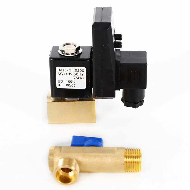 Premium Electronic Timed Drain Valve For Air Compressors Automatic Condensate Removal 7