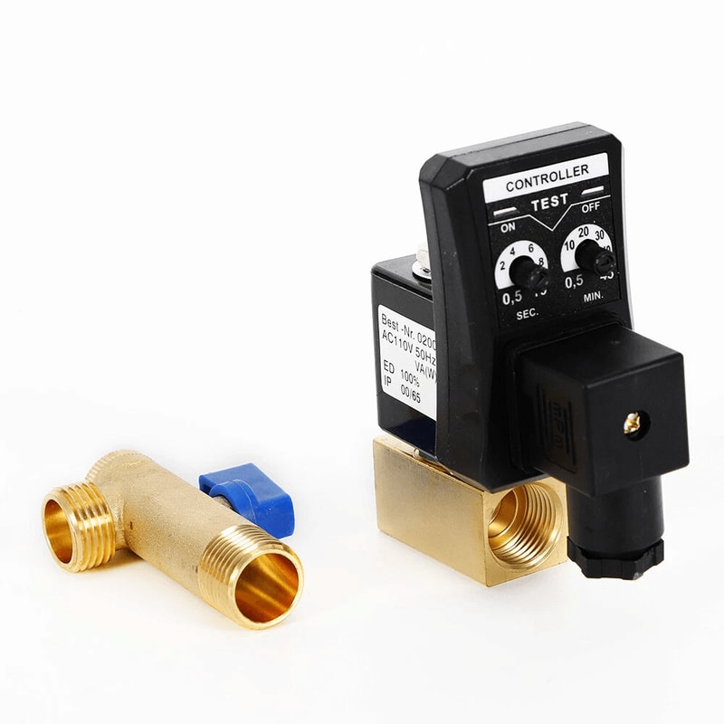 Premium Electronic Timed Drain Valve For Air Compressors Automatic Condensate Removal 8