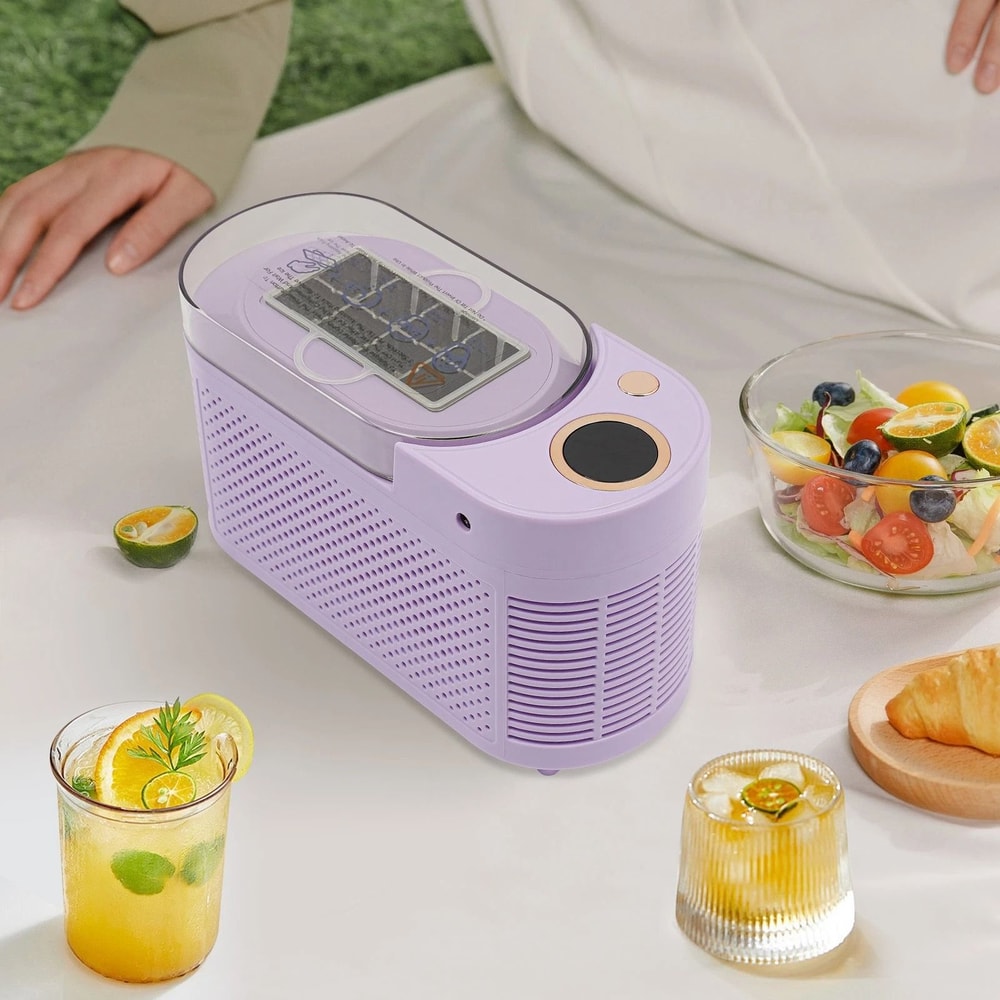 Portable Mini Countertop Ice Maker Compact Ice Machine For Home Car Travel 4