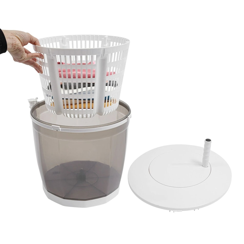 Compact Manual Mini Washer Spin Dryer Portable Washing Machine 17