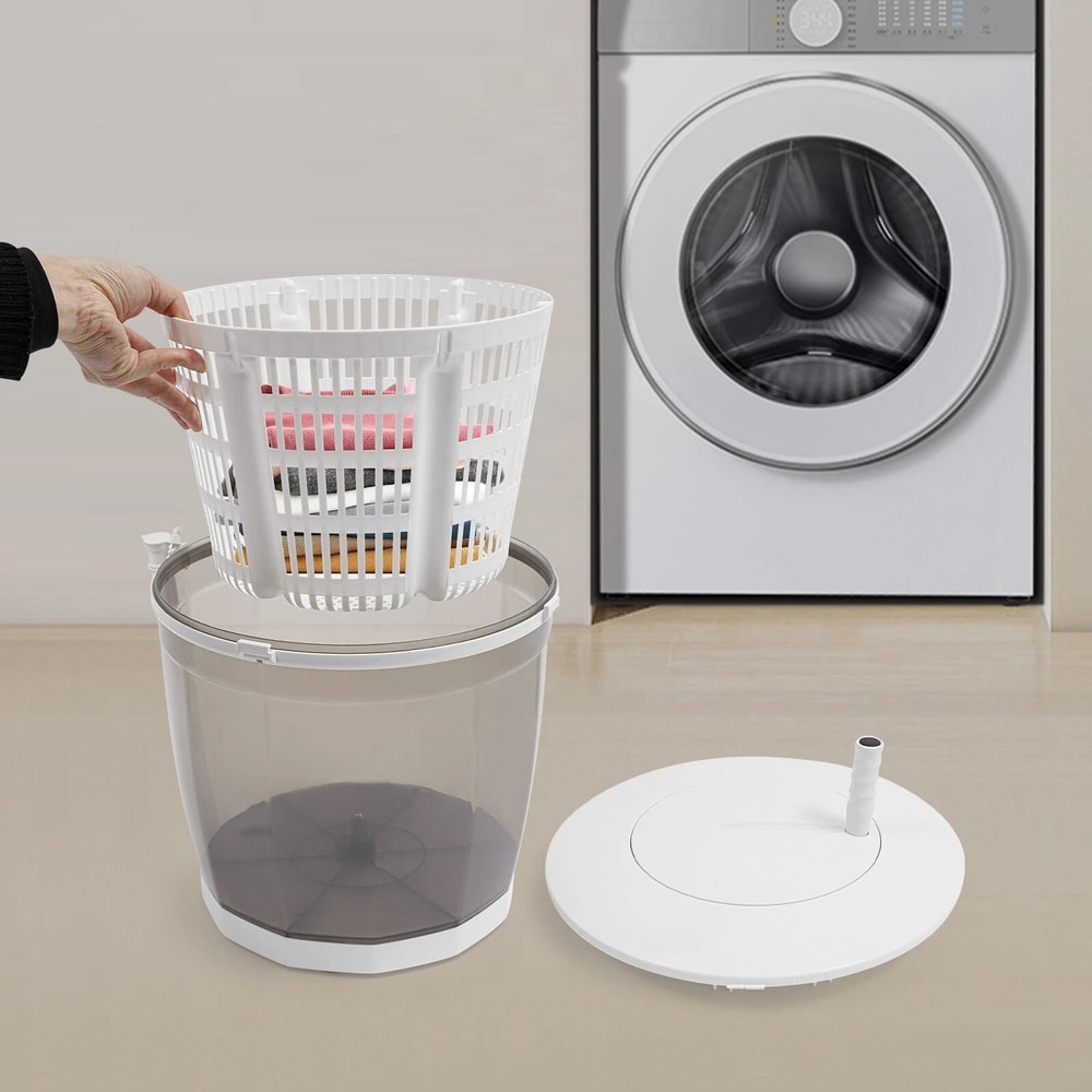 Compact Manual Mini Washer Spin Dryer Portable Washing Machine 5