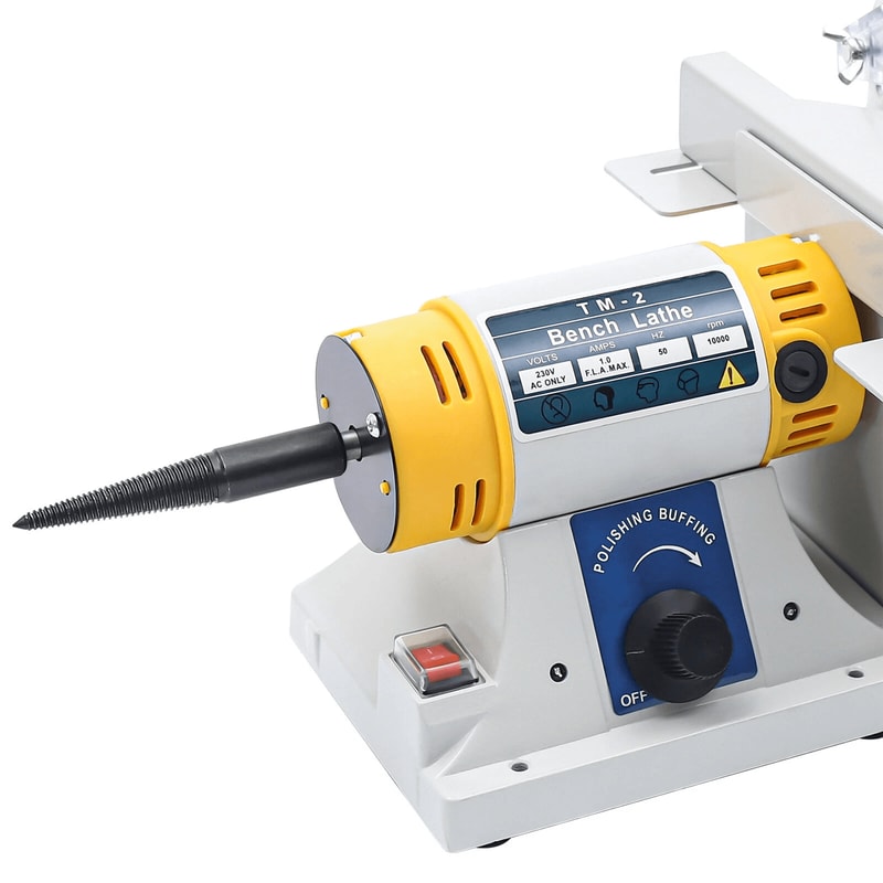 Professional Bench Lathe Polisher Gem Jewelry Polishing Machine With Lapidary Table Saw For Cuttin 2