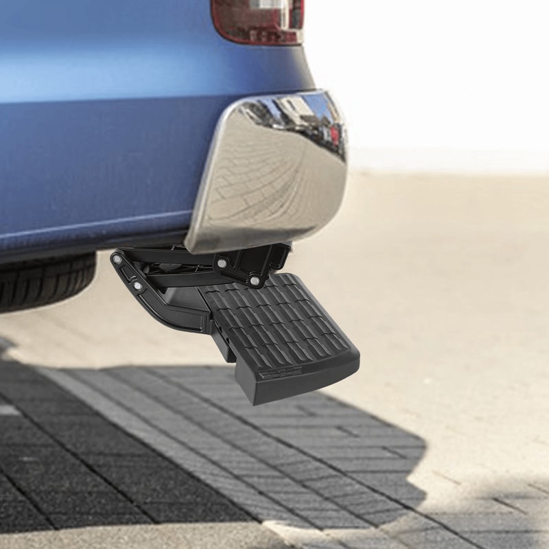 Heavy Duty Ford Bed Step Flip Down Bumper Step 1