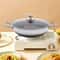 Premium Stainless Steel Frying Pan With Lid Durable Everyday Cooking Cookware 14