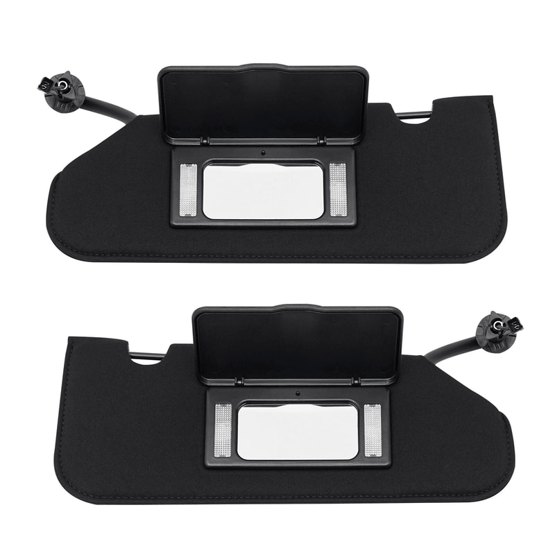 Premium Corvette Sun Visor Replacement With Integrated LED Sun Visor Lights 1