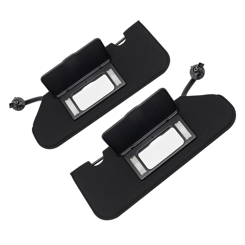 Premium Corvette Sun Visor Replacement With Integrated LED Sun Visor Lights 0